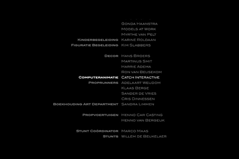 Movie credits